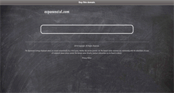 Desktop Screenshot of exponencial.com